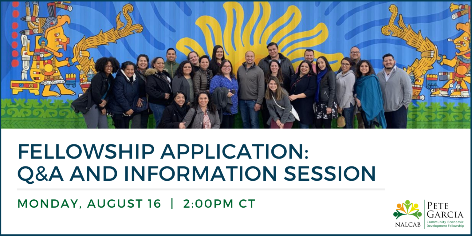 Fellowship Application Q&A and Information Session NALCAB National