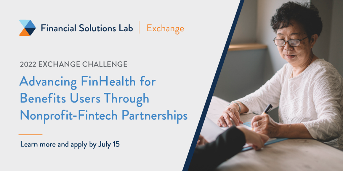 The Financial Solution Lab's 2022 Exchange Challenge Baner