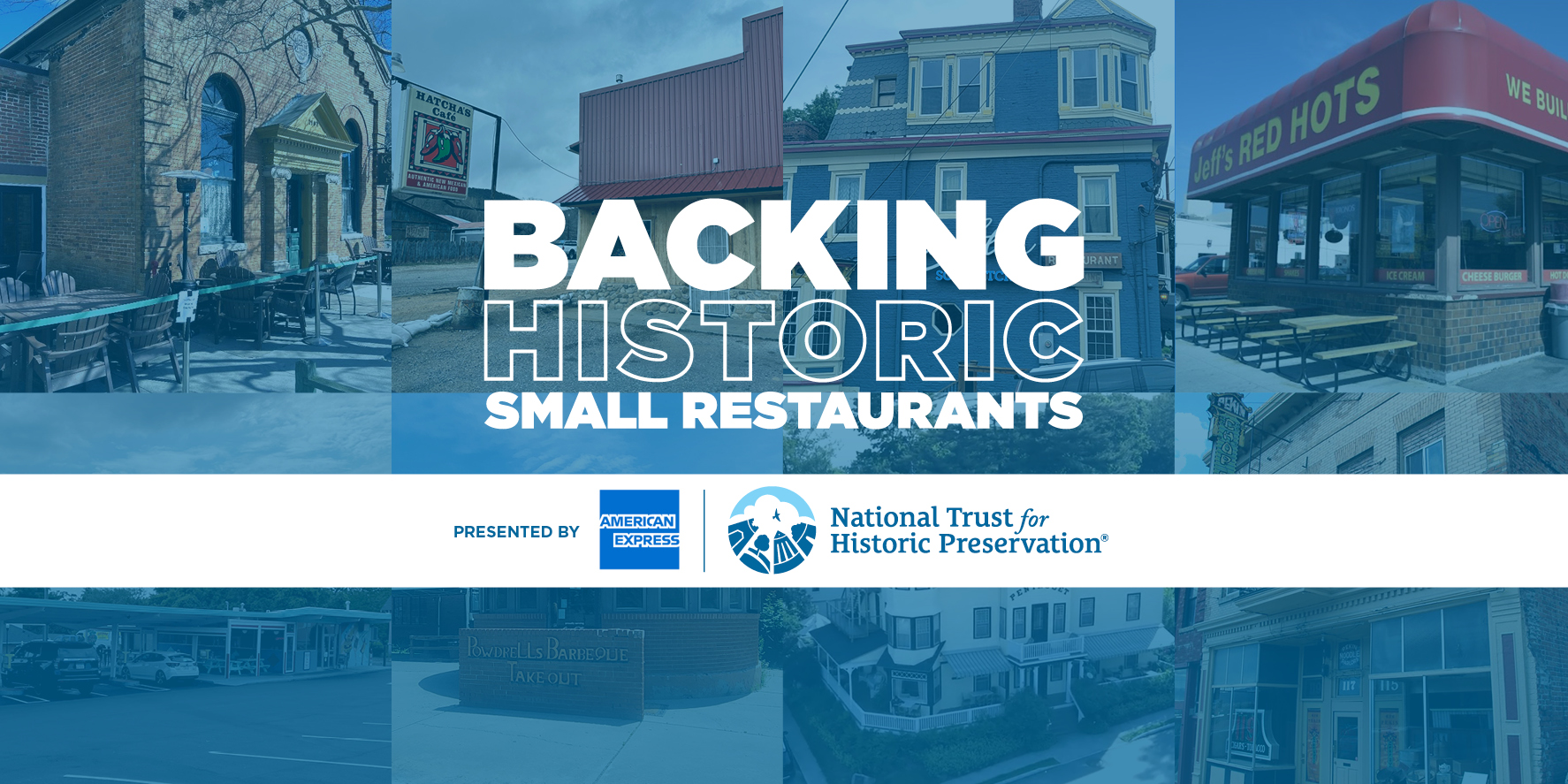 Backing Historic Small Restaurants Grant Program Baner