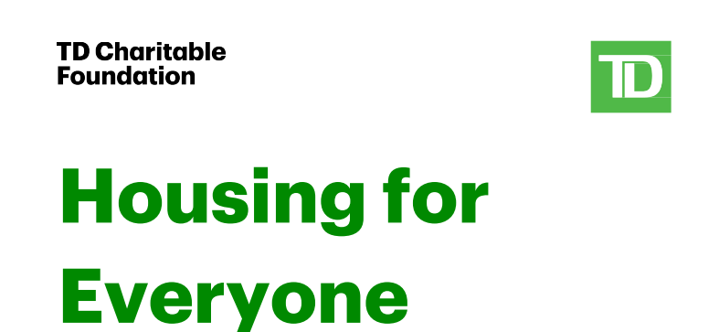 TD Charitable Foundation-Housing for Everyone Baner